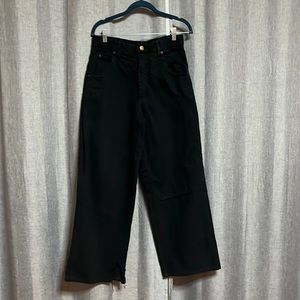 Solo Semore wide leg, black denim in size 32